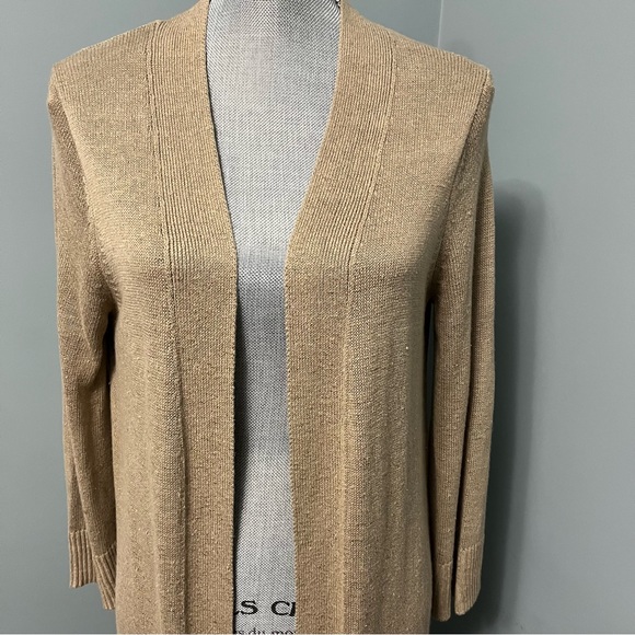 BANANA REPUBLIC NWT long knit open front duster cardigan long sleeve size XS - Picture 2 of 12